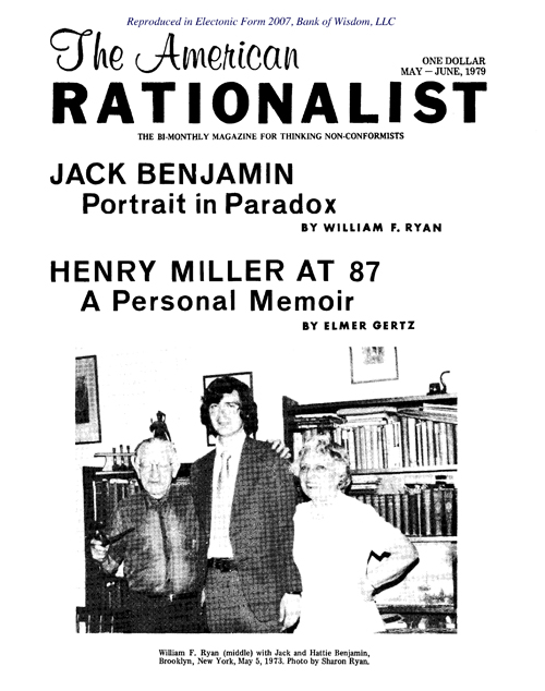 (image for) The American Rationalist Set - Vol. 24 - Vol. 26